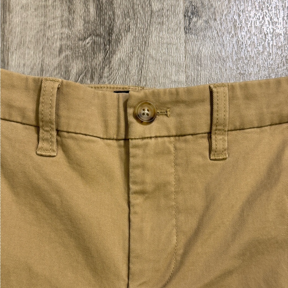 J. Crew High Rise Girlfriend Chino Pants Women Size 2 Tan Straight Leg Office - Picture 6 of 13